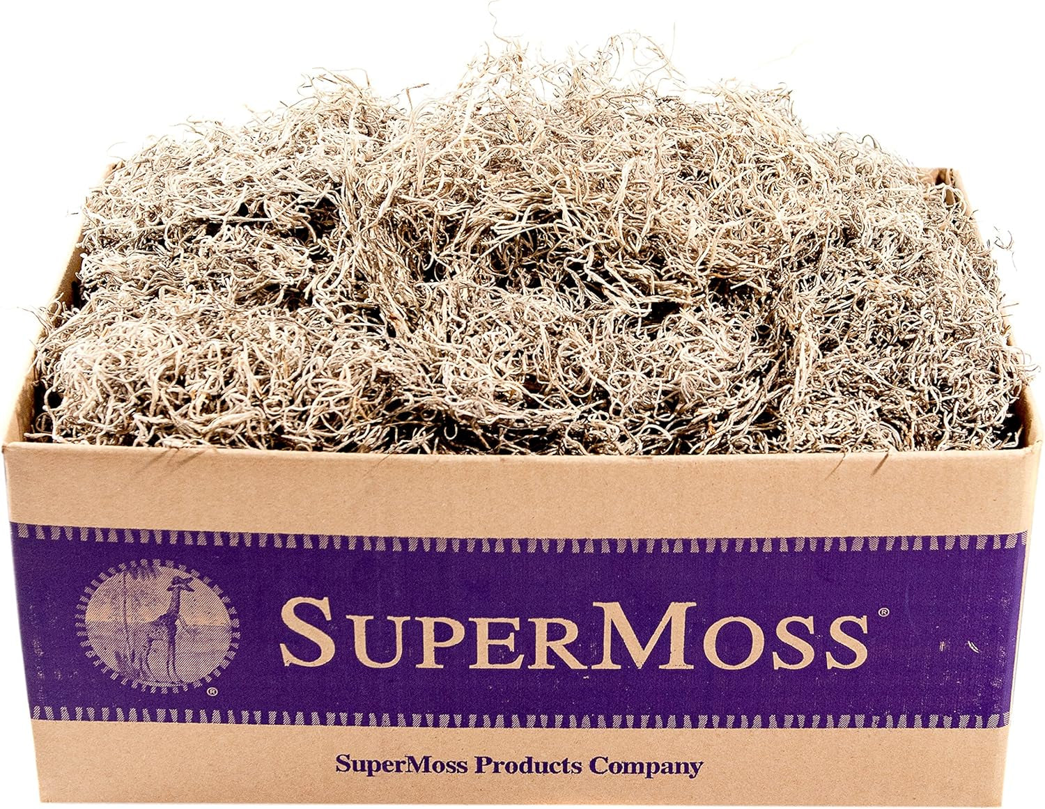 (26926) Spanish Moss Dried, Natural, 3 Pounds