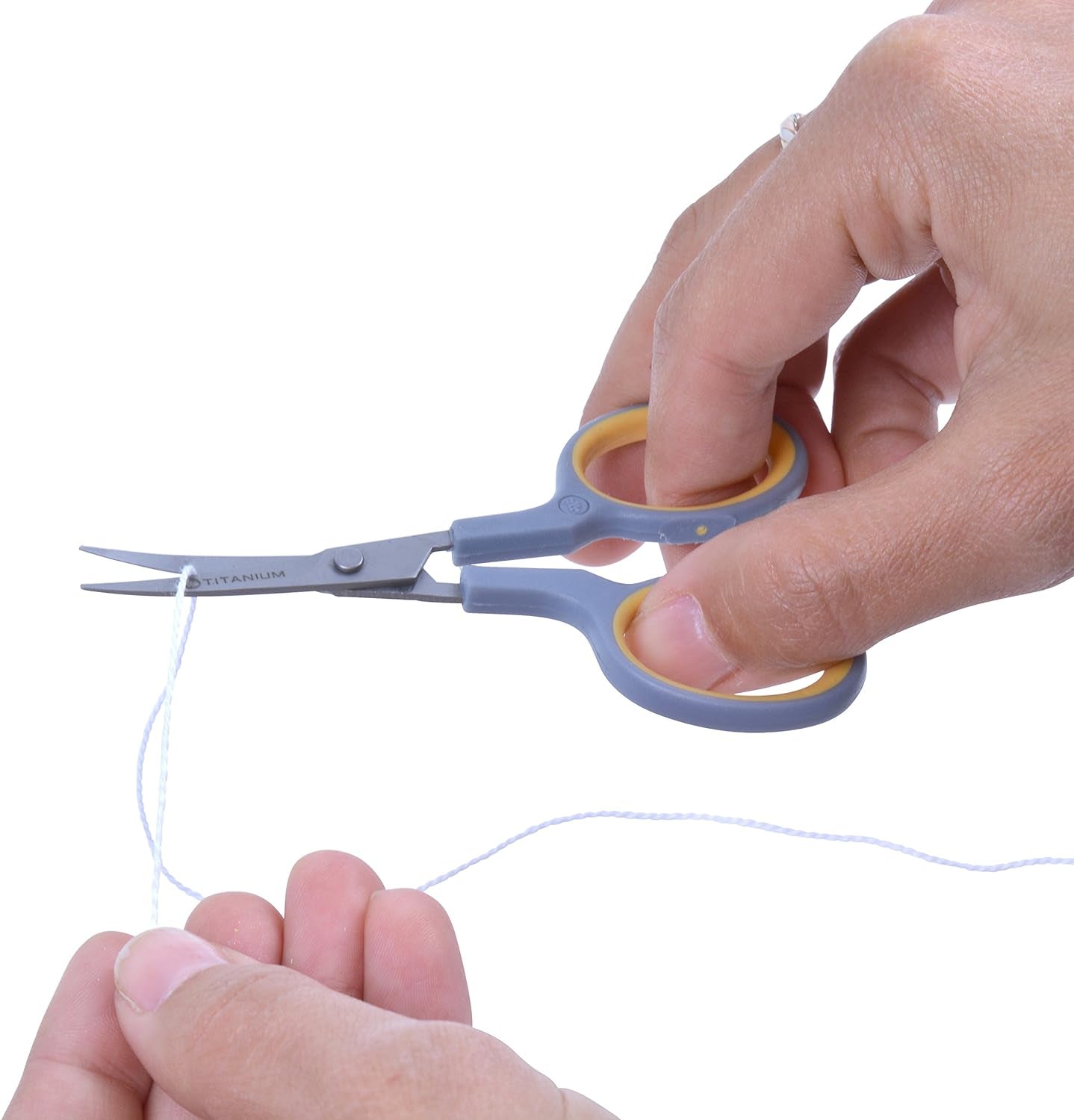 4" Sewing Titanium-Bonded Embroidery Scissors, Curved (13865)