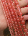 12Mm Natural Indian Agate Beads round Gemstone Loose Beads for Jewelry Making (31-33Pcs/Strand)