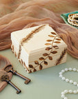 6 Pack Unfinished Wooden Boxes with Hinged Lids, Pinewood Magnetic Wood Box for Crafts, Jewelry Storage (3.5 X 3.5 X 2 In)
