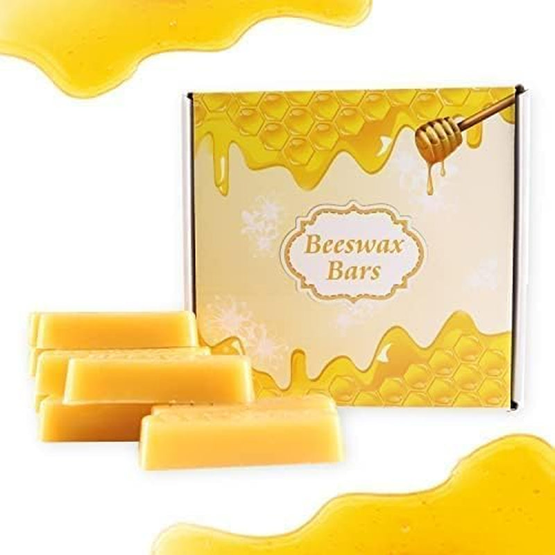 24 Yellow Beeswax Blocks, Bees Wax Making, DIY Projects, Candle Making,1 Oz Each