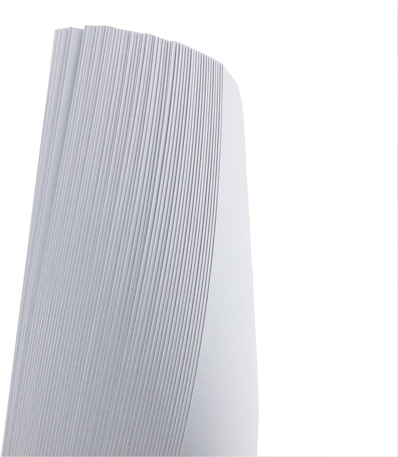 100Sheets  White Watercolor Paper Cold Press Cut Bulk Pack for Beginning Artists or Students. (10 X 7 Inch)