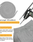 12 Pieces 66 Inches XL Lengthened Drawstring Cords Replacement Drawstrings with 4 Pieces Easy Threaders for Sweatpants Shorts Pants Jackets Coats