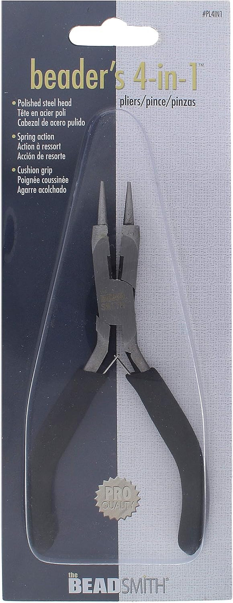 4-In-1 All-Purpose Pliers for Cutting and Flattening Wire, Jewelry Making Tool