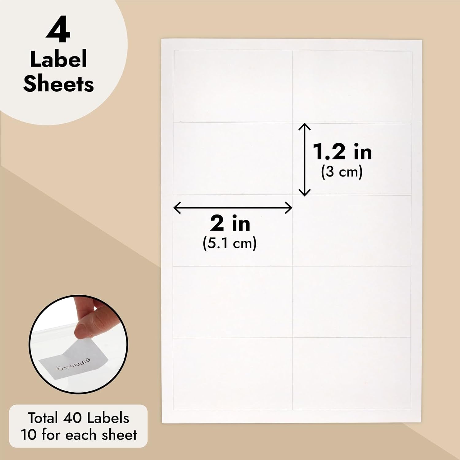 24 Photo Storage Boxes for 4X6 Pictures, Photo Organizer Storage Containers with 40 Blank Labels (Clear, 64 Total Pieces)