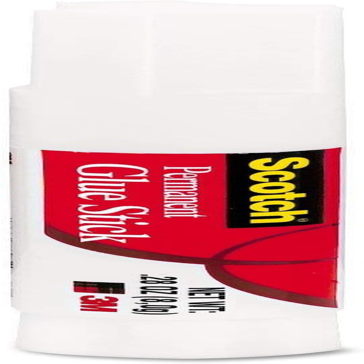 Scotch MMM600824S Permanent Glue Stick (Pack of 24), Clear