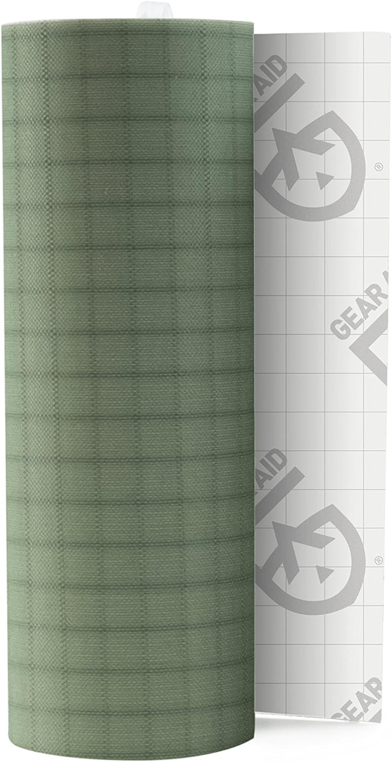 Tenacious Tape 3”X20” Fabric and Vinyl Gear Repair Tape, Quickly Fix Holes and Rips in Puffy Jackets, Rain and Snow Gear, Tents, Sleeping Bag and More, Sage, 1 Pack
