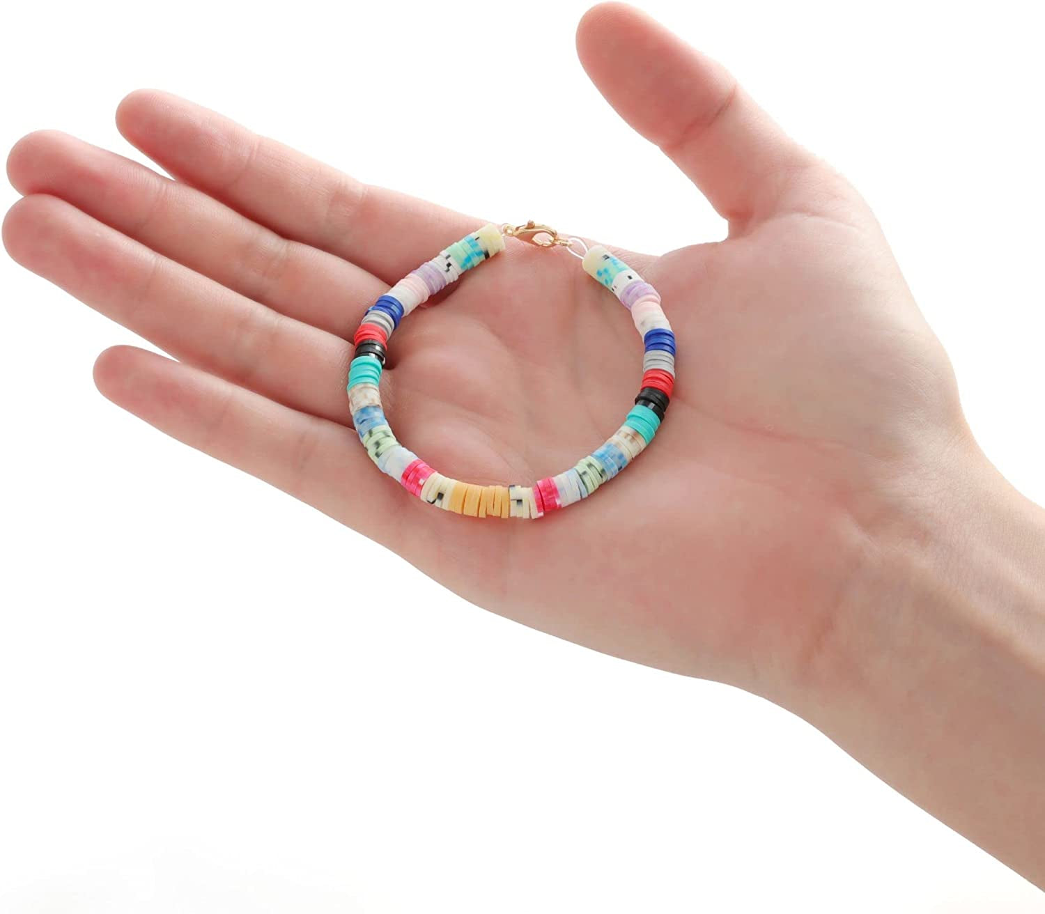 10100+ Pcs Clay Beads Bracelet Making Kit - Heishi Beads for Jewelry Making Kit - Polymer Clay Beads Bracelet Making Kit