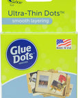 Clear Dot Roll, Ultra Thin .375" 300/Pkg - 174922