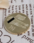 2 Pcs Double Side Sexy Woman Coin Adult Challenge Lucky Girl Commemorative Coins, LY1457