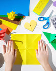 300 Sheets Origami Paper,20Colors,200 Sheets 6 Inch Square Colored Paper for Crafts and 100Pcs Self-Adhesive Wiggle Eyes Sets,Doubled Sided Color Craft Paper