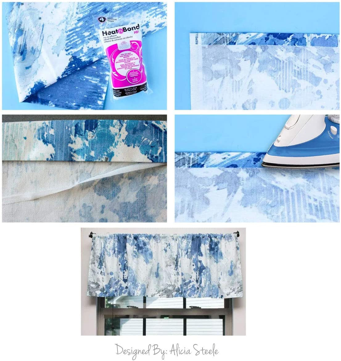 Hem Iron-On Adhesive, Variety Pack, Regular and Super Weight