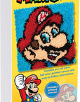 72-75279 Nintendo'S Super Mario Brothers Latch Hook Kit for Beginners, 12" X 12", Multicolor