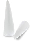 2 Pack Foam Cones for Crafts, DIY Art Projects, Handmade Gnomes, Trees, Holiday Decorations (5.25X14.5, White)