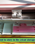 Extension Tray Compatible with Cricut Maker3 Maker,Extender Tray Compatible with Cricut Mat,Cutting Mat Extender Support for Maker3 Maker Series (Not Compatible with Air Series) (Pink)