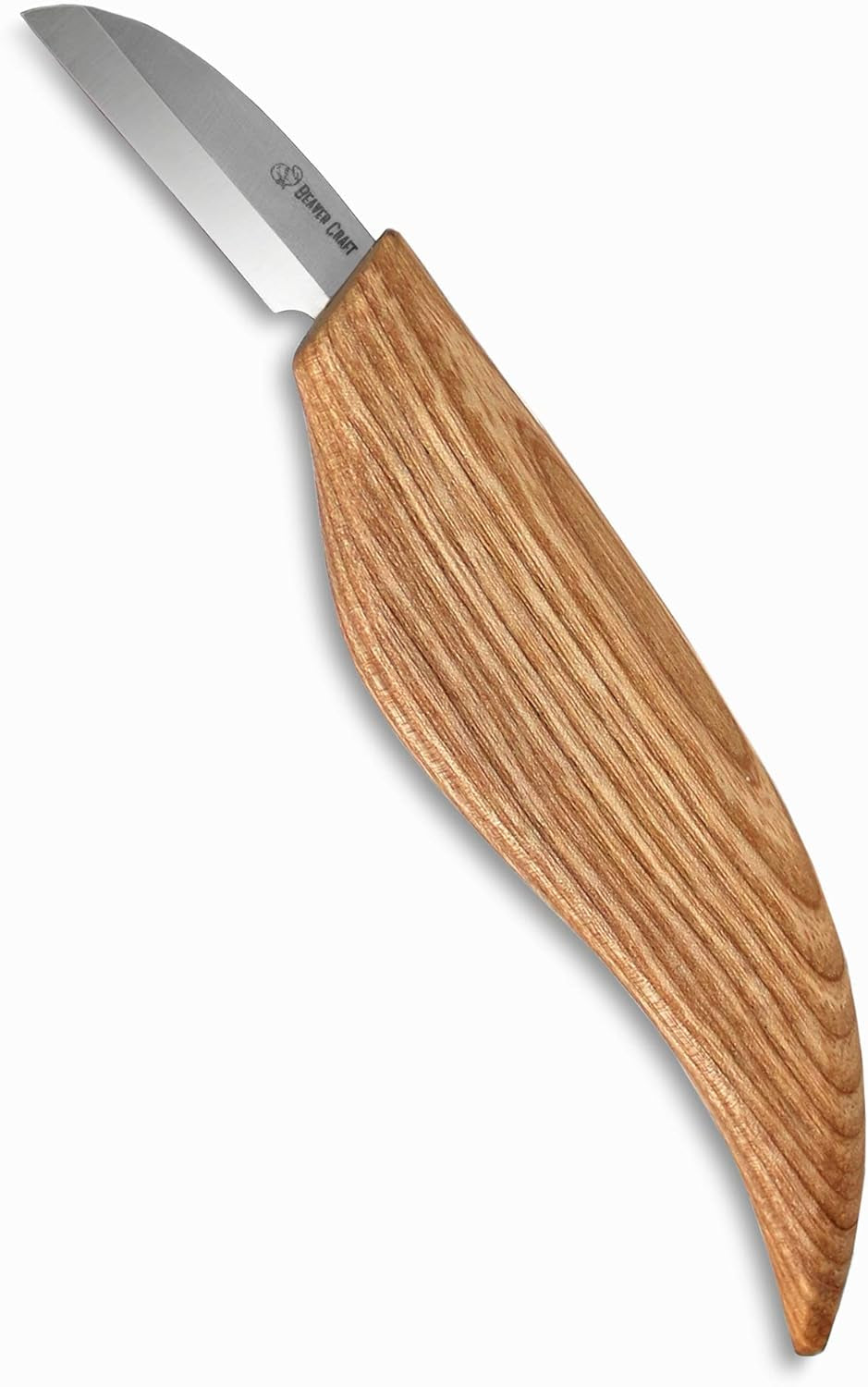 Whittling Knife C2 6.5" Whittling Knife for Fine Chip Carving Wood and General Purpose Wood Carving Knife Bench Detail Carving Knife Carbon Steel and Whittling for Beginners