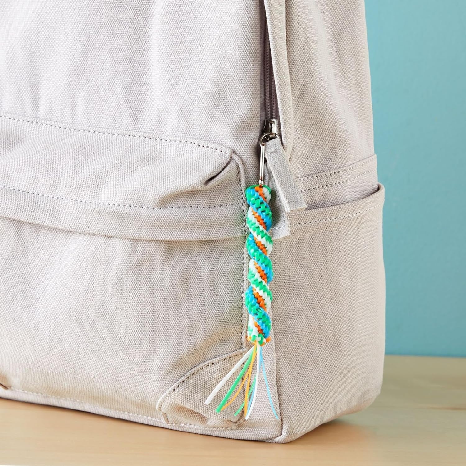 Lanyard String Boondoggle Kit with 10 Rolls (40 Yards Each) for Keychains and Bracelets (100 Total Pieces)