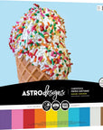 Crafting Cardstock, 12" X 12", 65 Lb/176 Gsm, 10-Color Delightful Assortment, 100 Sheets (91039)