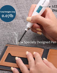 Thread Burner, Thread Burner USB Rechargeable with Power Display, Burn and Melt Thread Easily, Thread Burner Tool Supplies for Beading Thread, Weaving, Sewing, Leather&Jewelry Making