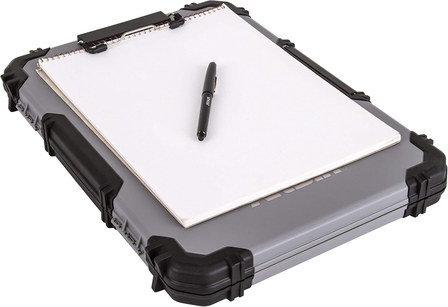 6838AG Sketch Board, Portable Drawing Surface with Internal Art &amp; Craft Storage, Grey