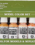 Face/Skin Colors Paint Set, 8-Colors, 17Ml, 0.5 Fl Oz (Pack of 8) (Packing May Vary)