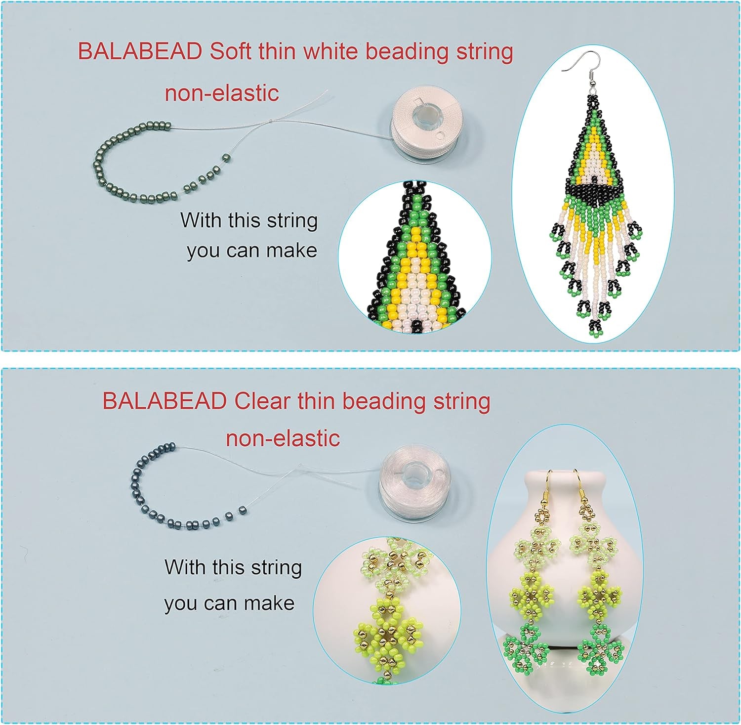 2Mm round 12/0 Size Almost Uniform Seed Beads with Beading Tool, about 18000Pcs in Box 24 Multicolors Assortment Small Craft Seed Beads for Earring Making