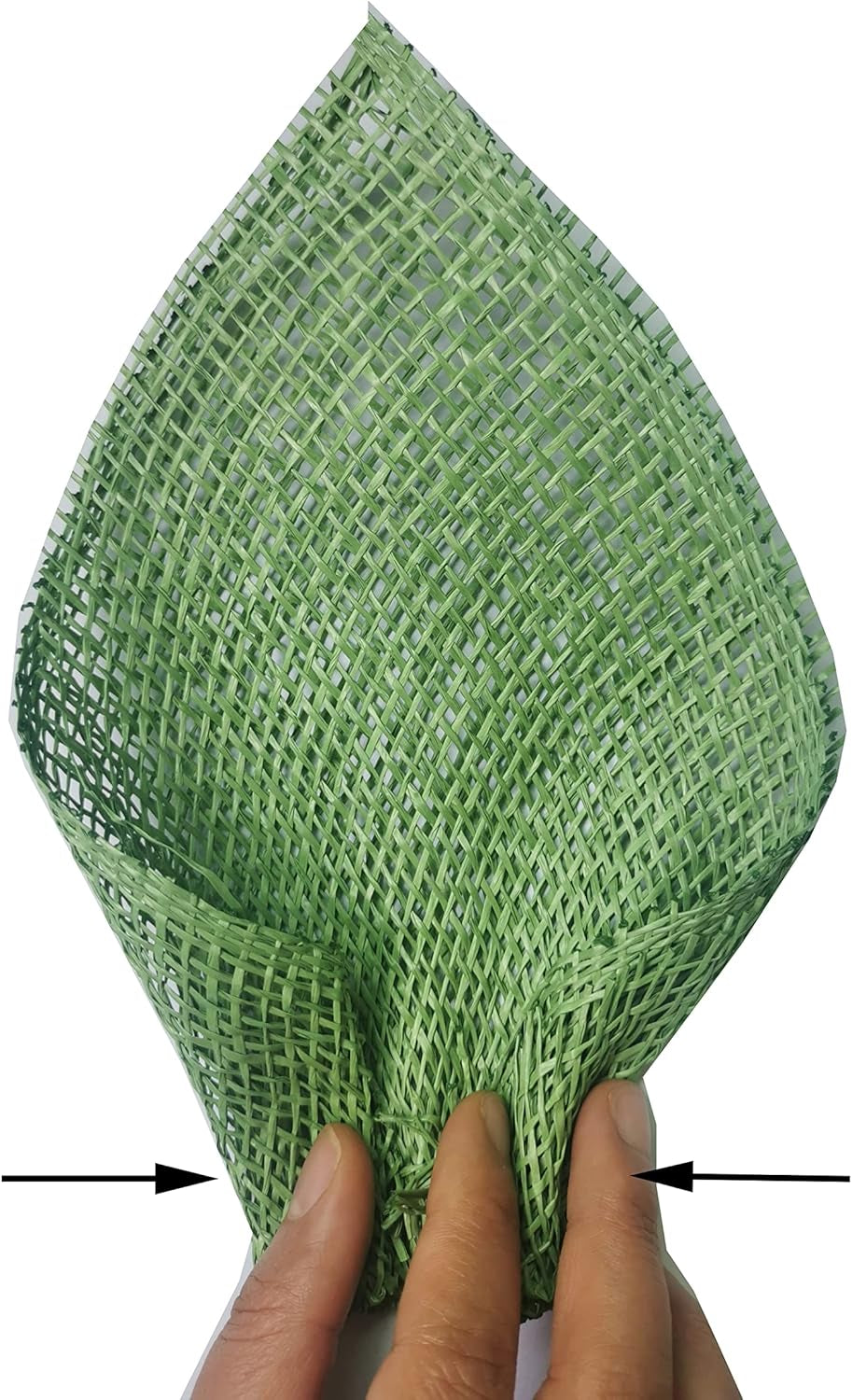 4 Rolls Poly Burlap Deco Mesh 10 Inches Kit for DIY Front Door Sunflower Wreath Zip Ties Chenille Stems Included (Yellow-Green-Burlap)