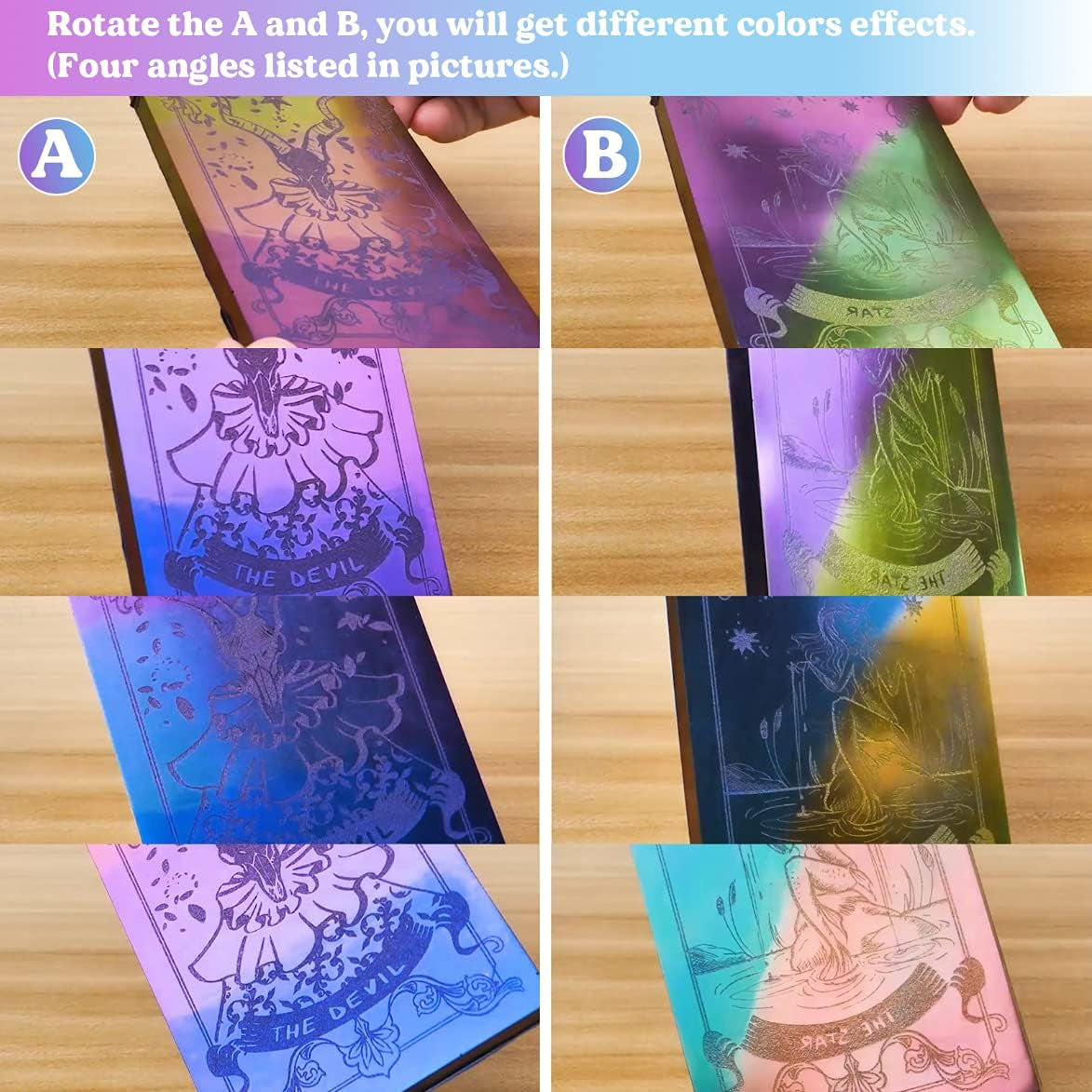 Mica Powder,Intense Chameleon Powder, Ultra Fine Colorshift Mica Powder for Epoxy Resin Crafts/Tumblers, Chrome Pigment Powder for Chameleon Nail Art/Paints/Soap Making