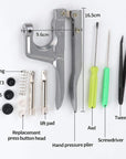 400 Sets Snap Fasteners Kit, Snap Pliers+20 Colors T5 Plastic Snap Buttons, Fasteners Poppers Press DIY Studs Tools with 2 Storage Boxes, Snap Set for Sewing,Clothing and Crafting