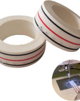 1/4" Seam Diagonal Seam Tapes 10Yard Each Roll Sewing Basting Tape for Stitching Straight Diagonal Seams Instruction Tool Seamingly Accurate Seam Guide for Sewing Machines (2)