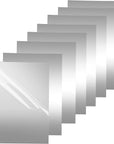Stick on Mirror Tiles 6 X 9 Inches - Flexible Mirror Tape Sheets, Non-Glass Self Adhesive Stick on Mirror Tiles, Cut Mirror Stickers to Size, Peel and Stick, Great for Crafts and Mirror Wall