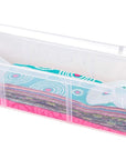 6999AB Fabric Strip Case - Crafts, Quiliting & Sewing Organizer, [1] Plastic Storage Case, Translucent