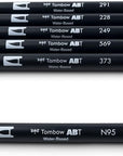 56227 Dual Brush Pen Art Markers, Wonderland, 6-Pack. Blendable, Brush and Fine Tip Markers, Portrait, 1 Count (Pack of 6)