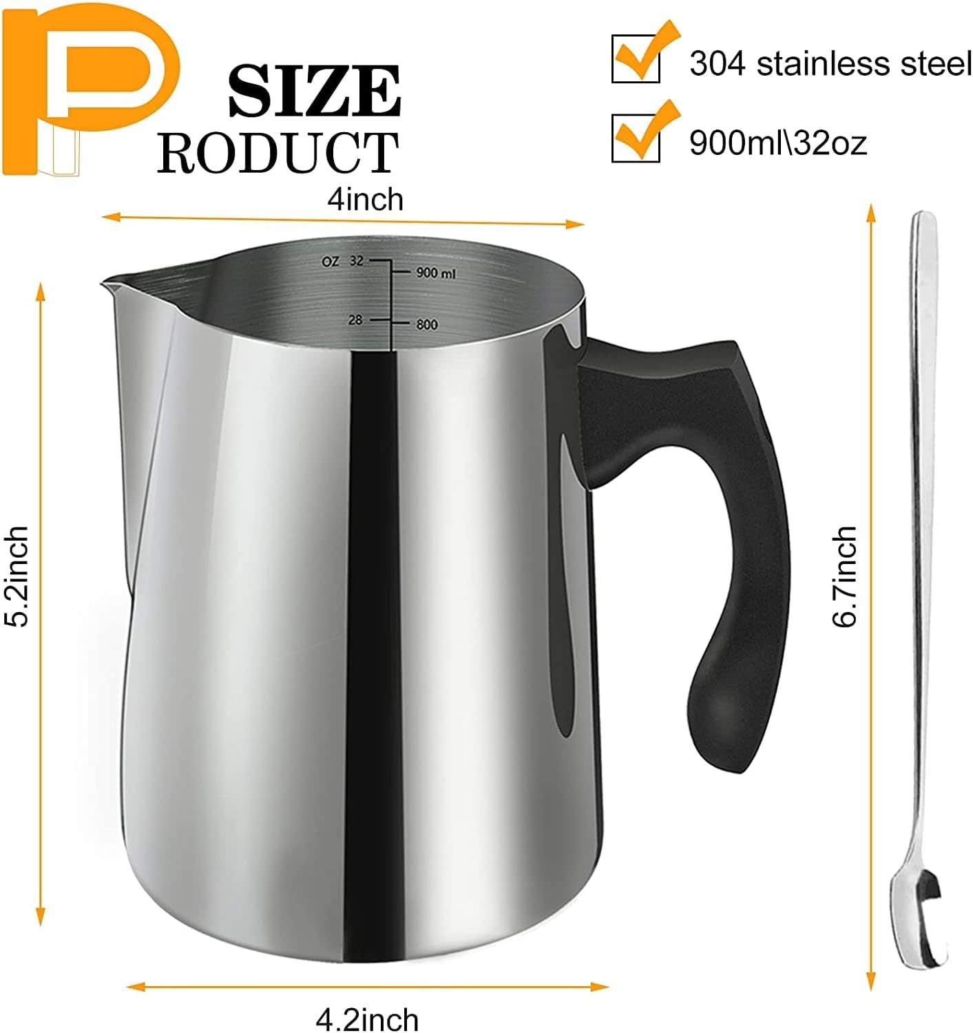 Candle Making Pouring Pot with Electric Hot Plate for Melting Wax, Candle Wax Melting Pot with Heat-Resistant Handle and Long Stain Spoon, Candle Making Kit for Adults Beginners