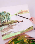 Desktop Drawing Sketching Easel, A3 Desk Easel, Drawing Board, 4-Position Adjustable Table Easel Painting Board for Artists, Children, Beginners