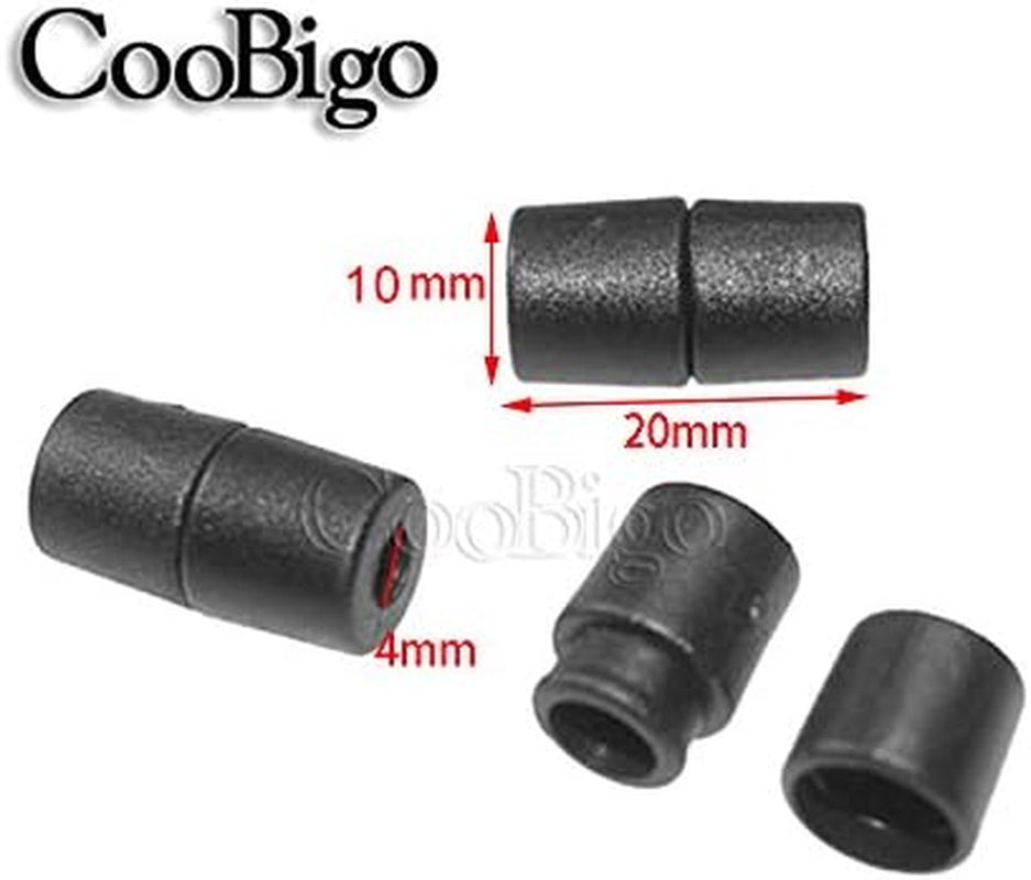 100Pcs Colorful Lanyard Safety Breakaway Pop Barrel Connectors for Paracord & Ribbon Lanyards Flc090(Mix-S)