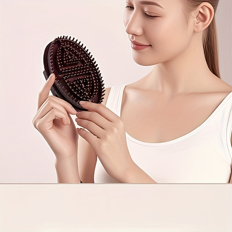 2pc Meridian Body Massage Tool – ABS Sculpting Brush for Circulation, Relaxation &amp; Muscle Relief