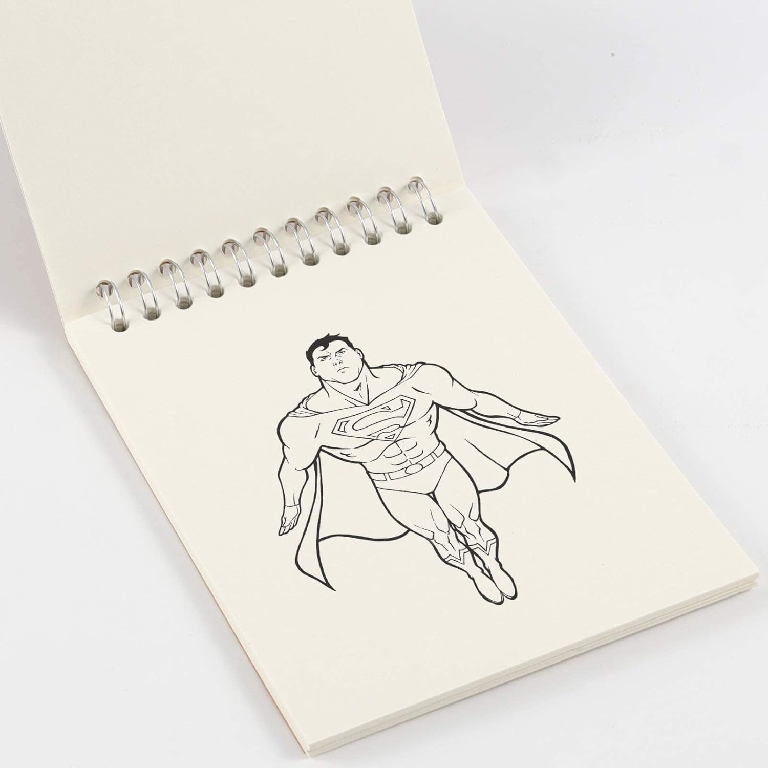 20 PCS A6 Size Top Spiral Bound Sketch Notebooks, Blank Kraft Brown Cardboard Cover Sketch Pad for Animation, Sketching, Drawing, Doodling and Journaling, 60 Sheets for Each Pad