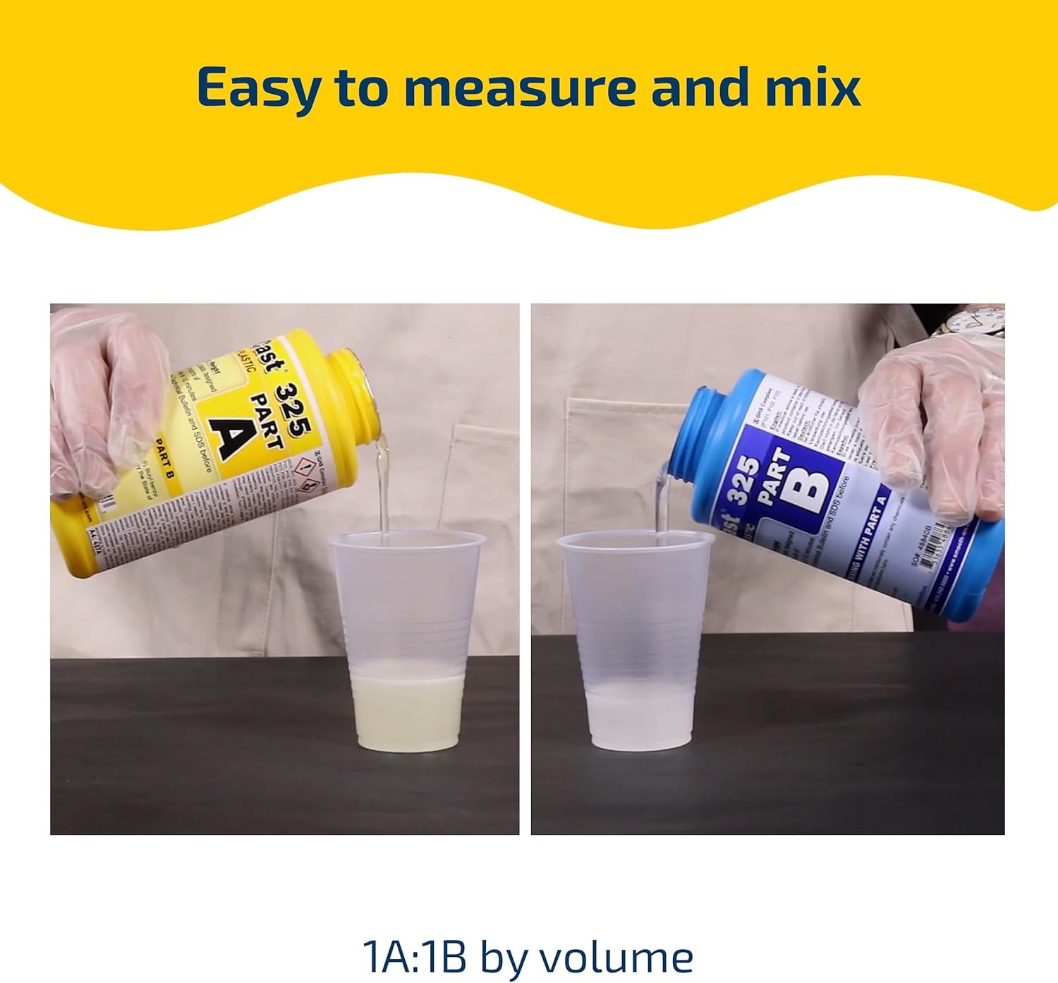 Smooth-Cast™ 325 Colormatch™ Series: Low Viscosity Liquid Plastic Casting Resin - Pint Unit