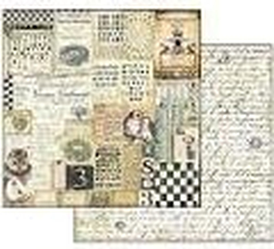 Intl Paper Pad 10 Sheets Double-Sided Alchemy, 30.5 X 30.5 (12" X 12"), Multicoloured