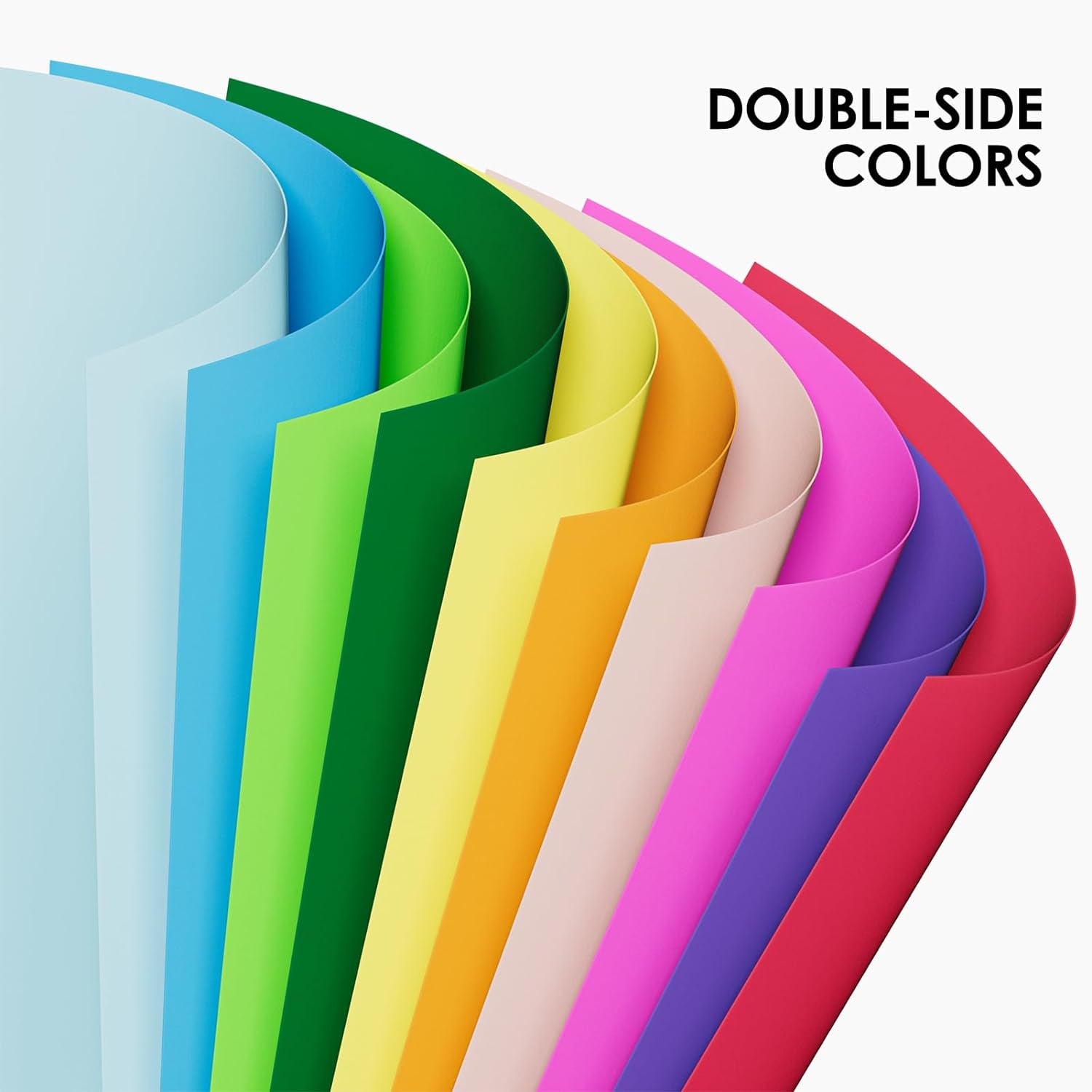 40 Sheets Colored Cardstock, 10 Assorted Colors 8.5 X 11 Cardstock Paper, Cardstock 180Gsm/65 Lb Card Stock Colored Paper, Card Stock Paper for Card Making, Crafting, Scrapbooking, Decors