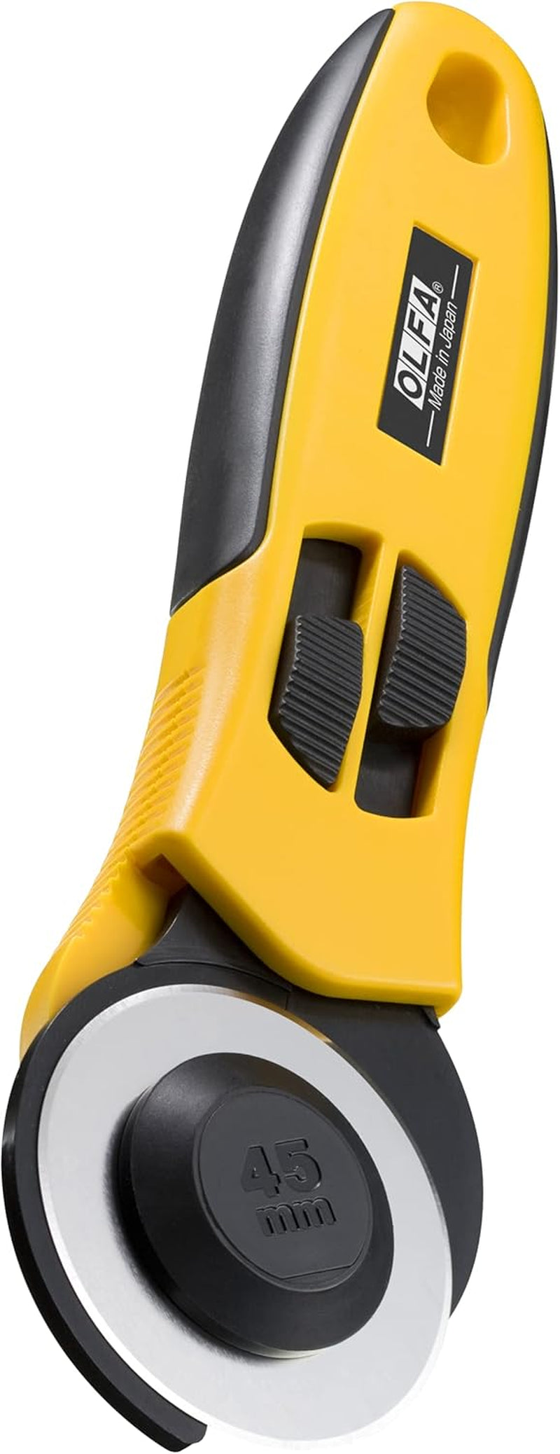 Rotary Cutter, 45Mm Quick-Change, RB45-1 Tungsten Steel Blade, Comfortable Rubber Grip, Ideal for Sewing, Quilting, Crafts, Replacement Blade:  RB45-1, Alloy Steel Blade, Made in Japan
