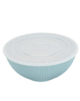Mainstays - Blue 4-Piece Eco-Friendly Recycled Plastic Serve Bowl Set