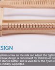 Weaving Loom Kit, 15.2" H X 9.85" W Wooden Tapestry Looms, Warp ​Frame ​Loom Heddle Bar for Weave Board Weaver Tapestry Kids Beginner