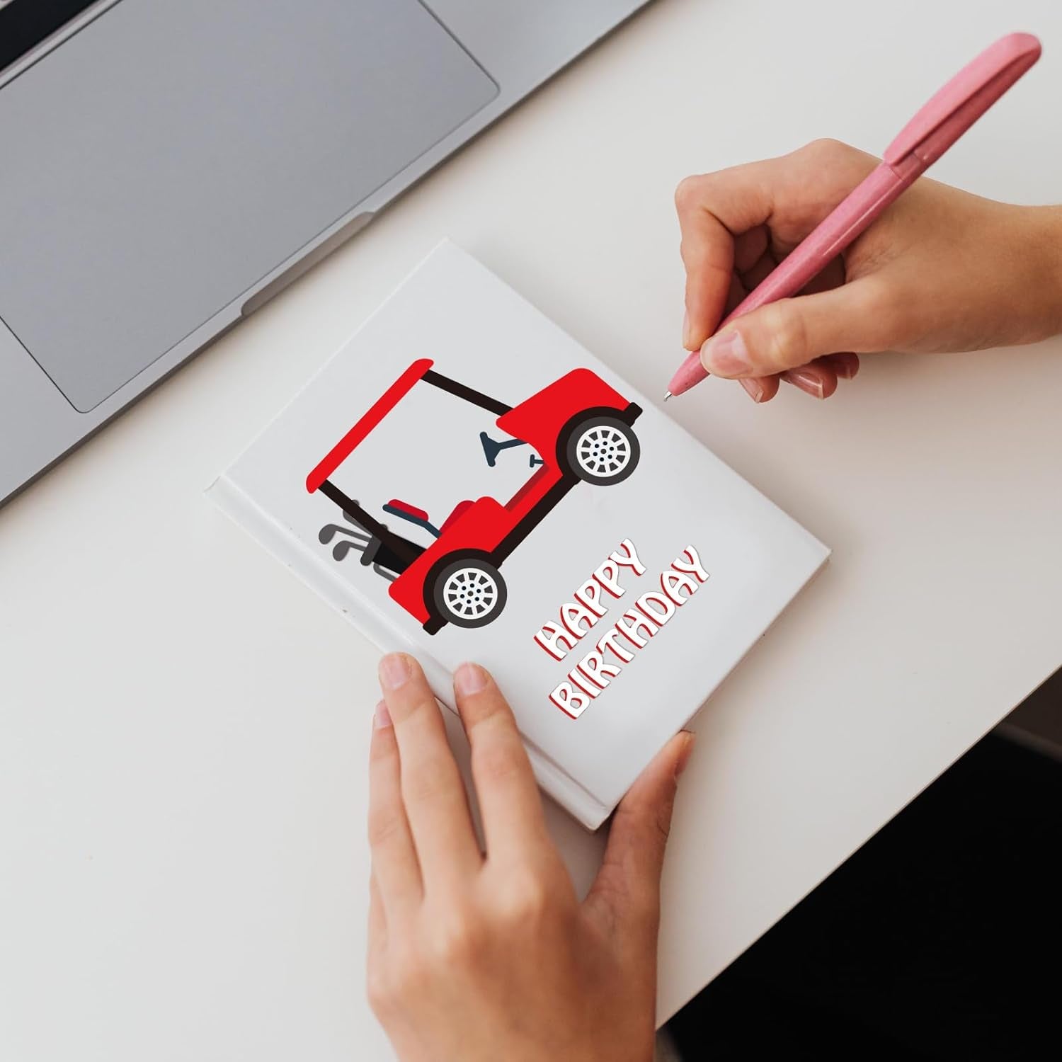 Golf Cart Cutting Dies for DIY Scrapbooking Metal Golf Tools Sport Die Cuts Embossing Stencils Template for Paper Card Making Decoration Album Craft Decor