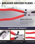 9 Pcs Glass Cutting Tool Set Kit Includes Adjustable Circular Glass Cutter, Glass Running Pliers with Rubber Tip, 2Mm-20Mm Oil Feed Carbide Tip with 3 Bonus Blades for Mirrors Tiles Mosaic