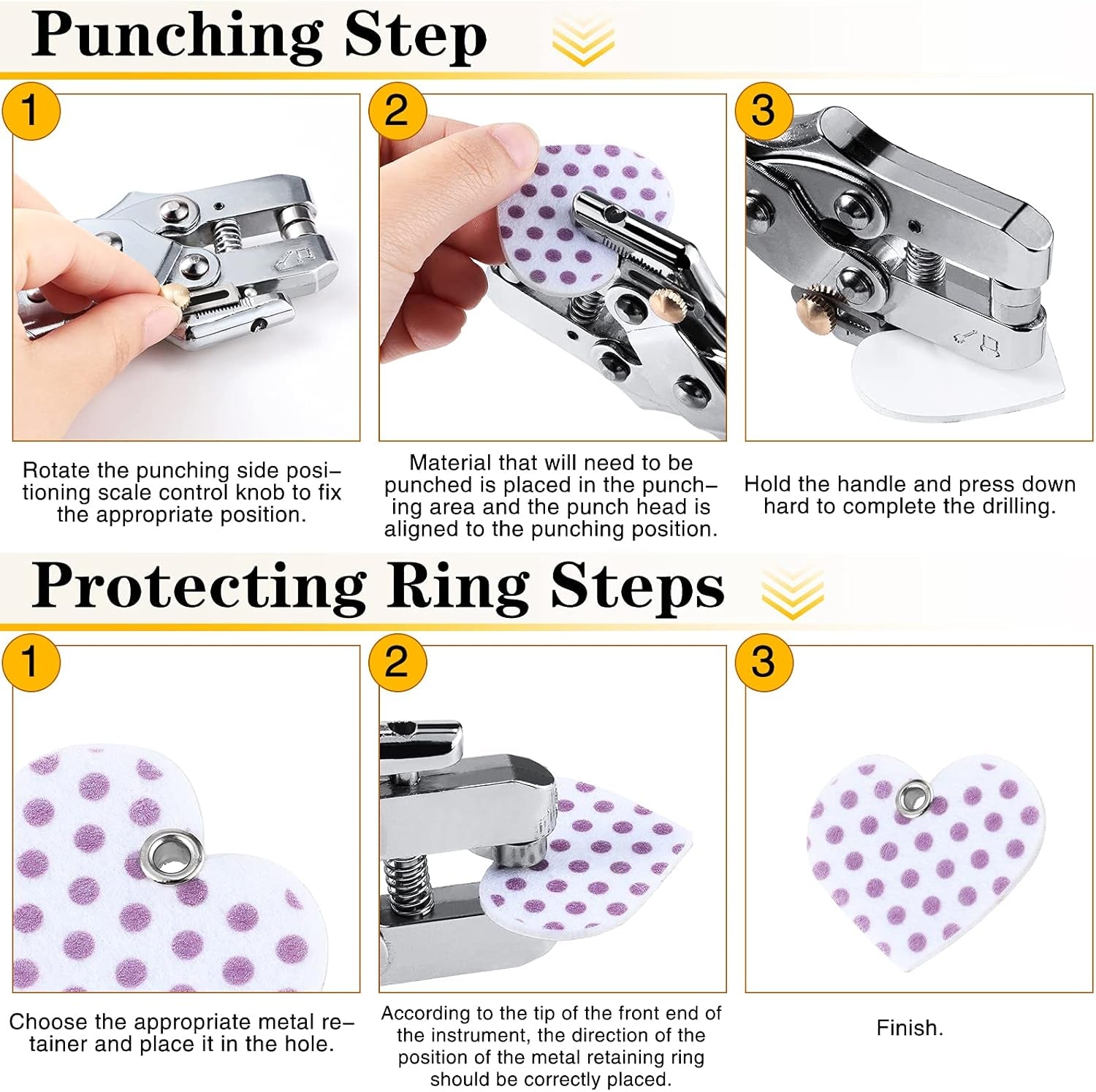 3/16 Inch Grommet Tool Kit Grommet Eyelet Plier Set Eyelet Hole Punch Pliers Grommet Hand Press Pliers with 200 Pieces of Grommets Eyelets for Shoes Clothes Bags Craft Supplies
