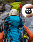 , End Stopper Fastener Slider Toggles Clip 30Pcs Double Hole Spring Plastic Lock End Toggle Clip for Shock Cord, Drawstring, Elastic Cord, Shoelace Locks, Parachute Buckle