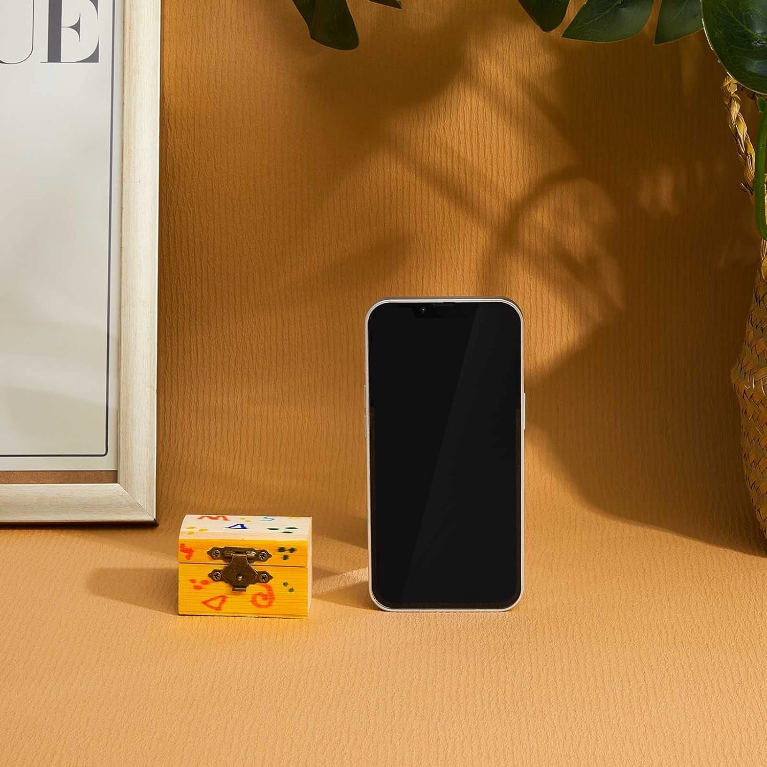 20 Pcs Unfinished Treasure Chest Box Small Wooden Box Mini Treasure Box with Locking Clasp Pirate Chest Party Favors for DIY Crafts Home Decor Props, 2.3 X 1.5 X 1.5 Inch