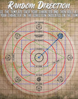 Spell Effect Templates for D&D | Maximize the Effects of Your Spells - Featuring a 30' Cone & 30' Cube, Random Direction Generator, for Use with DND, 5E Pathfinder by Guilt-Free Gaming